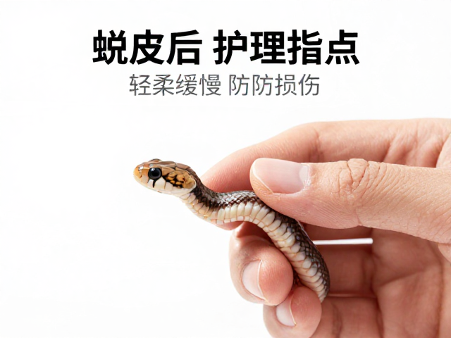 蛇蜕皮护理指南,蜕皮后观察要点,动作轻柔缓慢防损伤