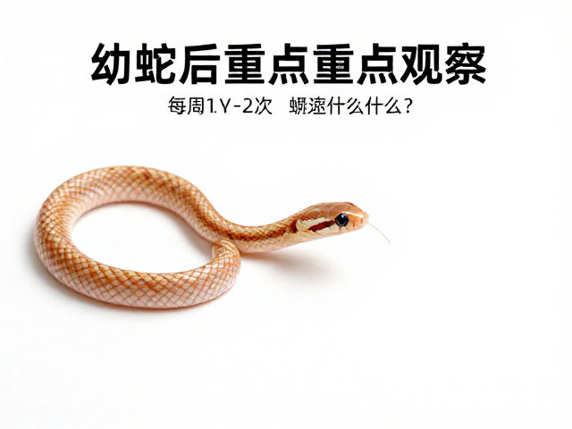 幼蛇蜕皮护理,每周1-2次保湿,蜕皮后重点观察什么?