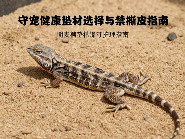 守宠健康,蜥蜴蜕皮期垫材选择与禁撕皮护理指南