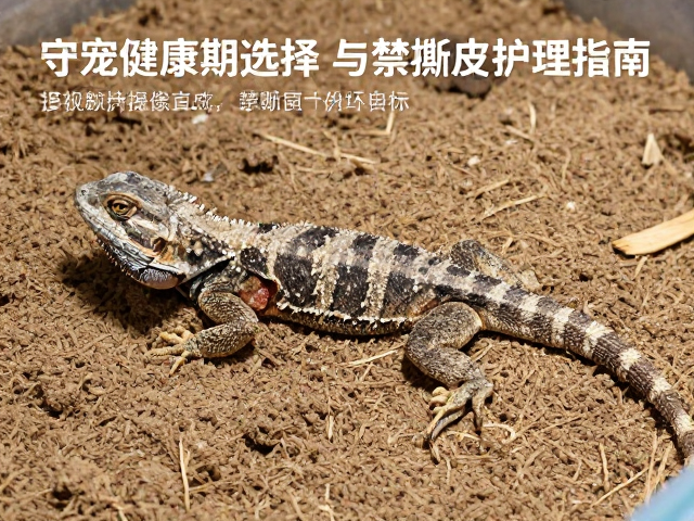 守宠健康,蜥蜴蜕皮期垫材选择与禁撕皮护理指南