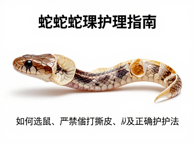 蛇蜕皮护理指南,如何选鼠、严禁强行撕皮及正确护理法