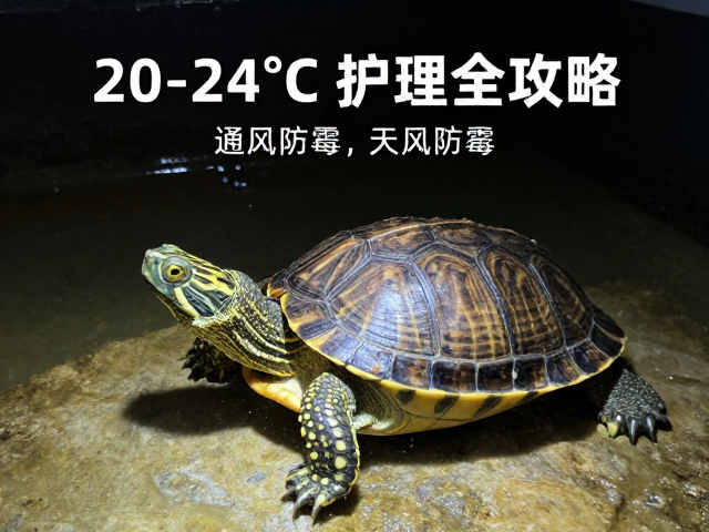 夜间20-24°C,通风防霉,宠物龟蜕皮护理全攻略