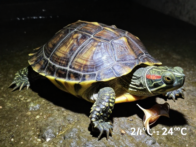 夜间20-24°C,通风防霉,宠物龟蜕皮护理全攻略