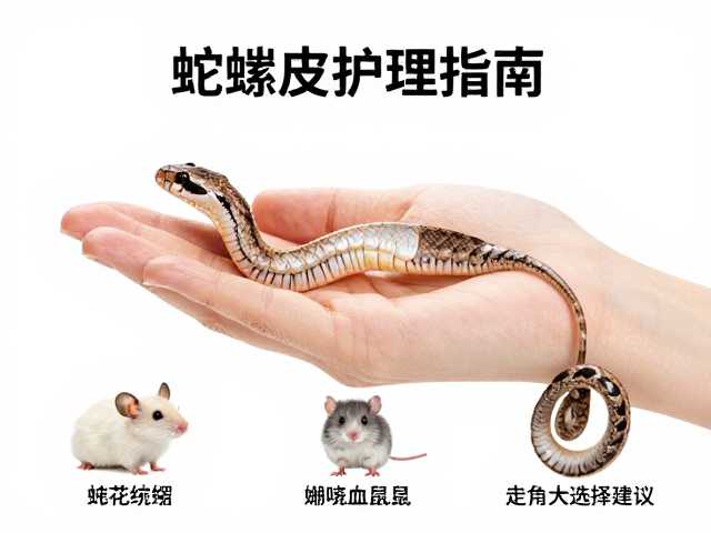 蛇蜕皮护理指南,双手托持法与鼠类大小选择建议