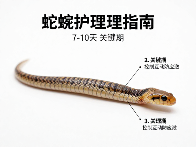 蛇蜕皮护理指南,每7-10天关键期,控制互动防应激