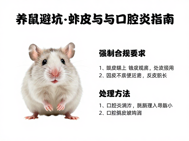 养鼠避坑,蜕皮护理与口腔炎防治,附鼠类大小选择指南