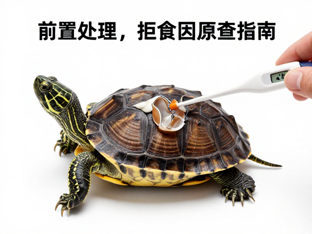 乌龟蜕皮护理,拒食原因排查与温度计监测指南
