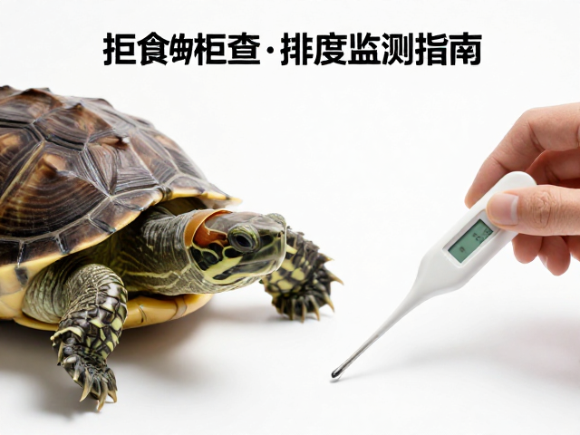 乌龟蜕皮护理,拒食原因排查与温度计监测指南