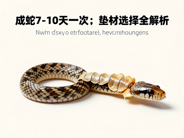 蛇蜕皮护理指南，成蛇每7-10天一次，垫材选择全解析