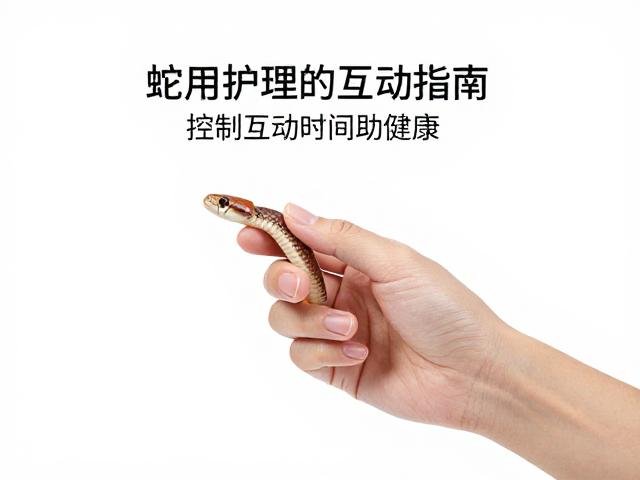 蛇蜕皮护理与抓握互动指南,控制互动时间助健康