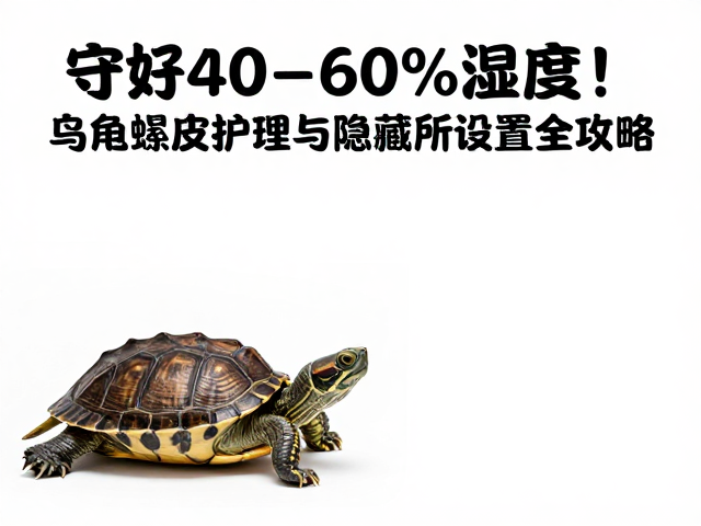 守好40-60%湿度!乌龟蜕皮护理与隐藏所设置全攻略