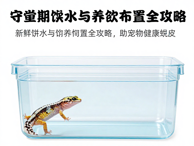 守宫蜕皮护理难?新鲜饮水与饲养箱布置全攻略,助宠物健康蜕皮