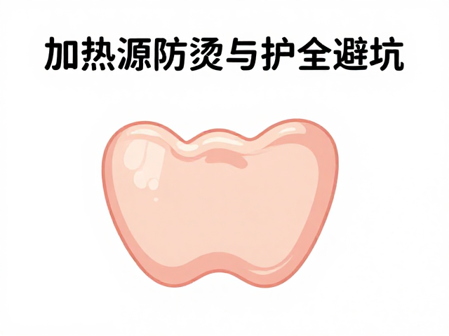 口腔炎护理避坑,加热源防烫与蜕皮护理全攻略