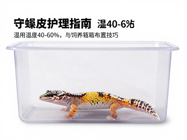 守宫蜕皮护理指南,湿度40-60%与饲养箱布置技巧