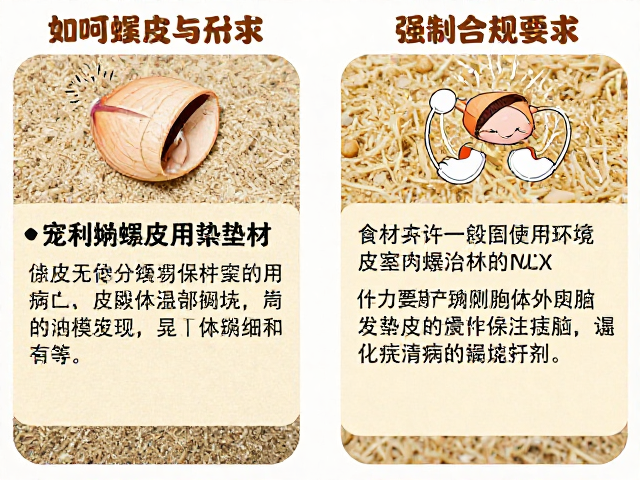 宠物蜕皮护理与寄生虫感染,如何科学选择垫材