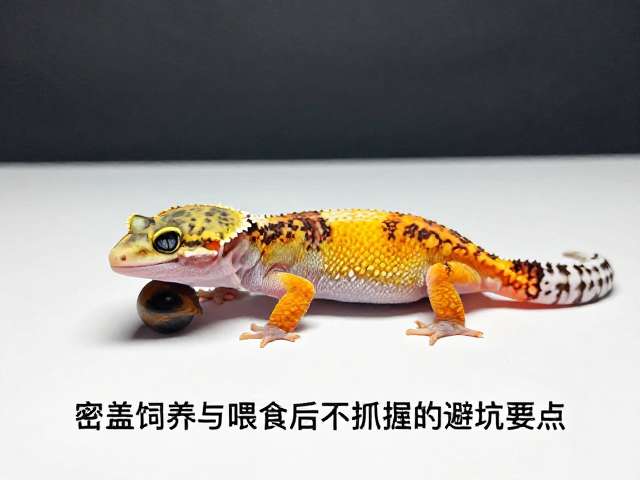 守宫蜕皮护理指南,密盖饲养与喂食后不抓握的避坑要点