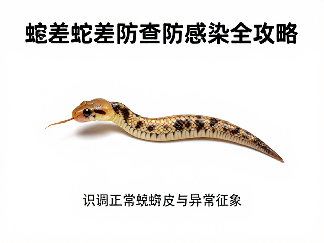 蛇蜕皮护理，控制温差避应激，缝隙检查防感染全攻略