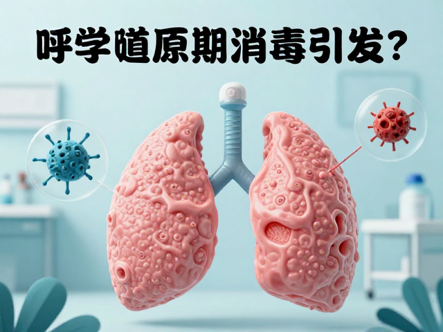 呼吸道感染高发期，因卫生不良引发？科学环境消毒指南