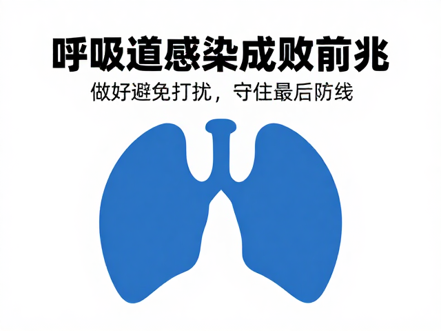 呼吸道感染成败前兆?做好避免打扰,守住最后防线