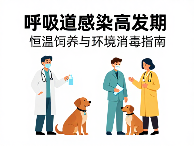 呼吸道感染高发期,恒温饲养与环境消毒指南