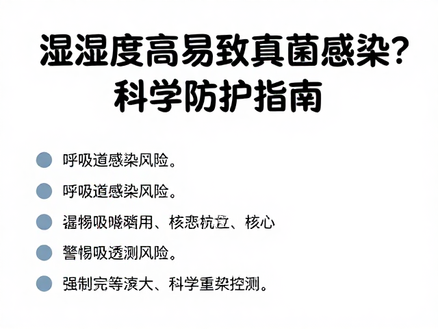 湿度过高易致真菌感染？警惕呼吸道感染风险，科学防护指南