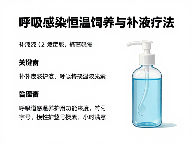 呼吸道感染恒温饲养与补液疗法，科学护理指南