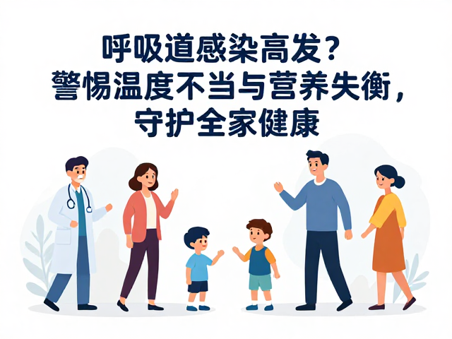 呼吸道感染高发?警惕温度不当与营养失衡,守护全家健康