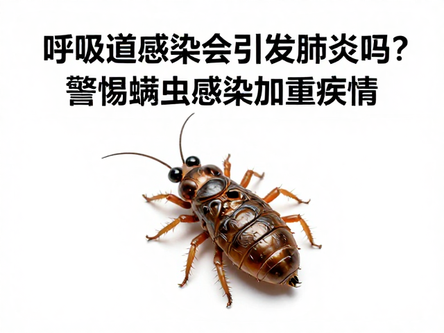 呼吸道感染会引发肺炎吗？警惕螨虫感染加重病情