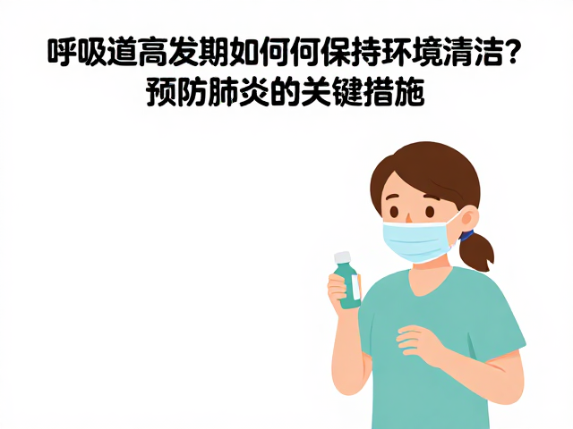呼吸道感染高发期如何保持环境清洁？预防肺炎的关键措施