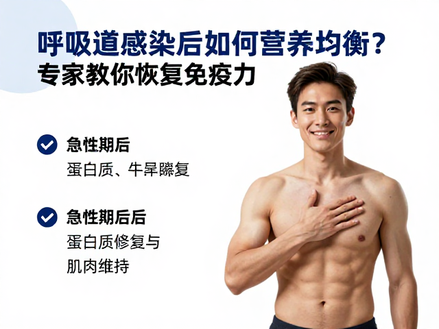 呼吸道感染后如何营养均衡?专家教你恢复免疫力