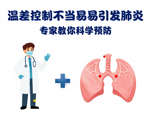 呼吸道感染高发？温差控制不当易引发肺炎，专家教你科学预防