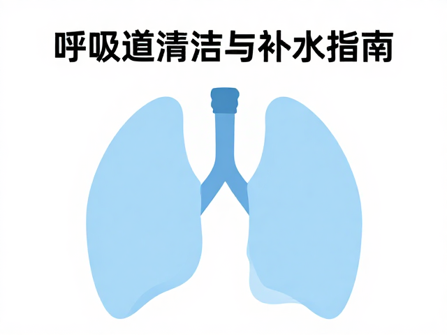 呼吸道感染防严重脱水，定期清洁呼吸道与补水指南