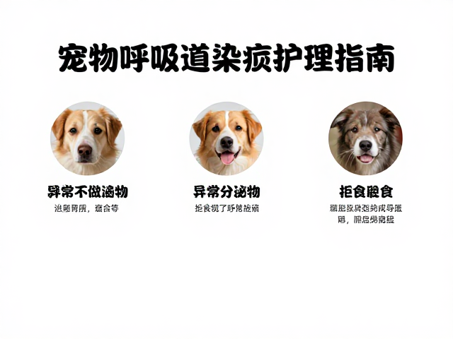 宠物呼吸道感染伴异常分泌物、拒食?3大征兆与紧急护理指南