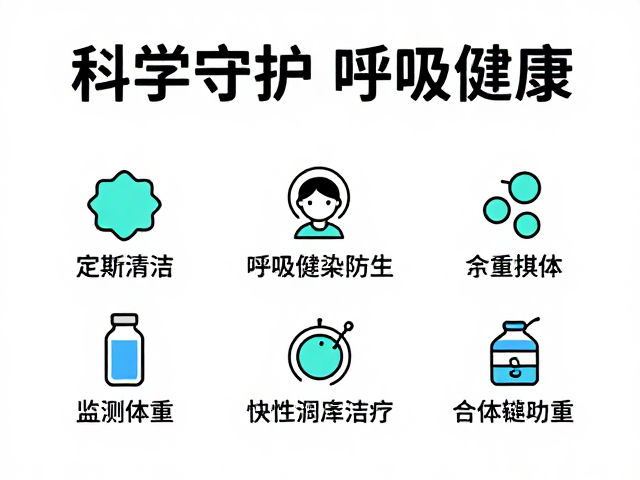 呼吸道感染频发?定期清洁,监测体重,科学守护呼吸健康