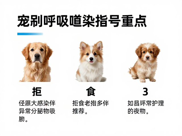 宠物呼吸道感染伴异常分泌物、拒食？3大征兆与紧急护理指南
