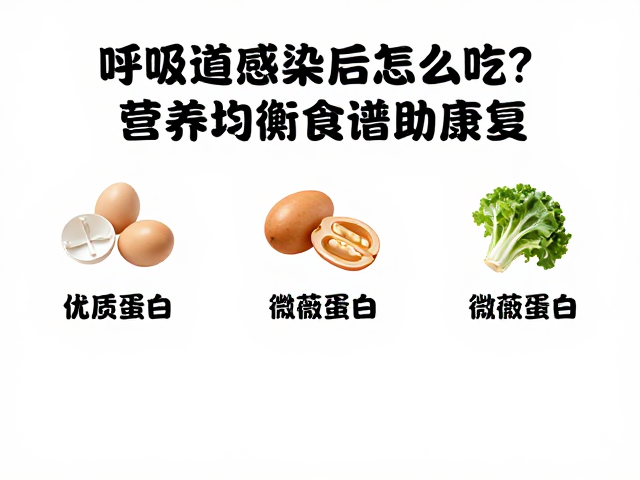 呼吸道感染后怎么吃?营养均衡食谱助康复