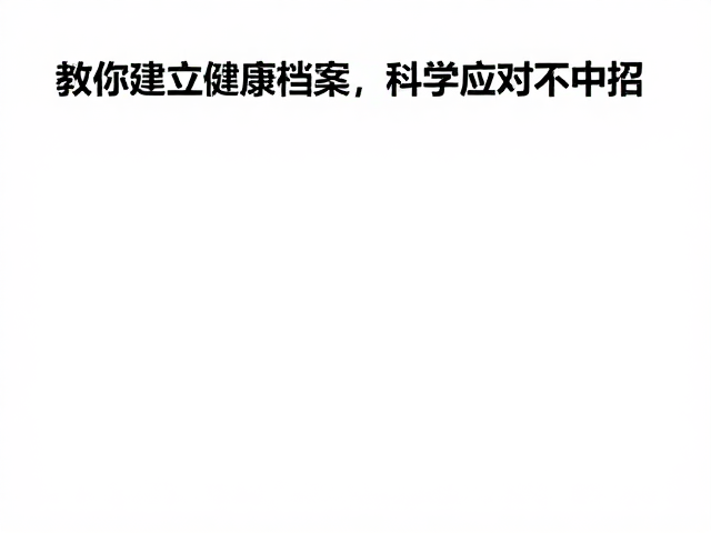 呼吸道感染鼻塞难忍?教你建立健康档案,科学应对不中招