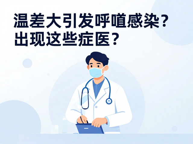 温差大引发呼吸道感染?出现这些症状请立即送医