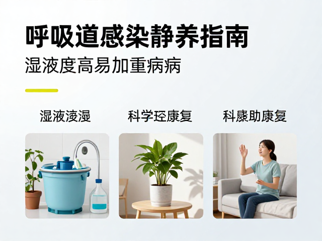 呼吸道感染静养指南,湿度过高易加重病情,科学控湿助康复