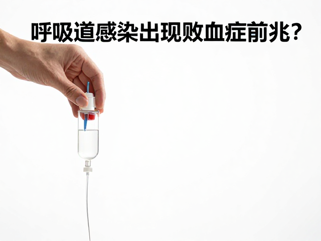 呼吸道感染出现败血症前兆?警惕补液疗法的关键作用