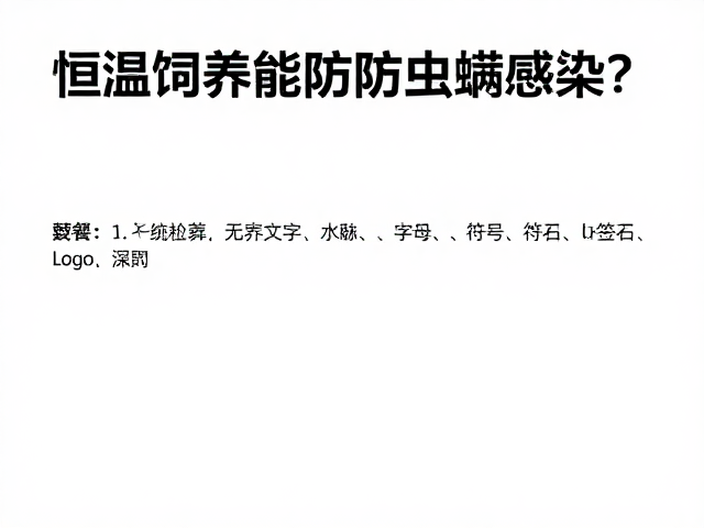 呼吸道感染反复?恒温饲养能防螨虫感染吗