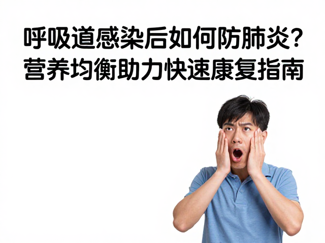 呼吸道感染后如何防肺炎?营养均衡助力快速康复指南