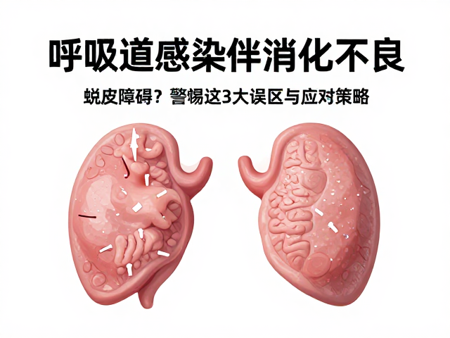呼吸道感染伴消化不良、蜕皮障碍?警惕这3大误区与应对策略