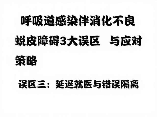 呼吸道感染伴消化不良、蜕皮障碍?警惕这3大误区与应对策略