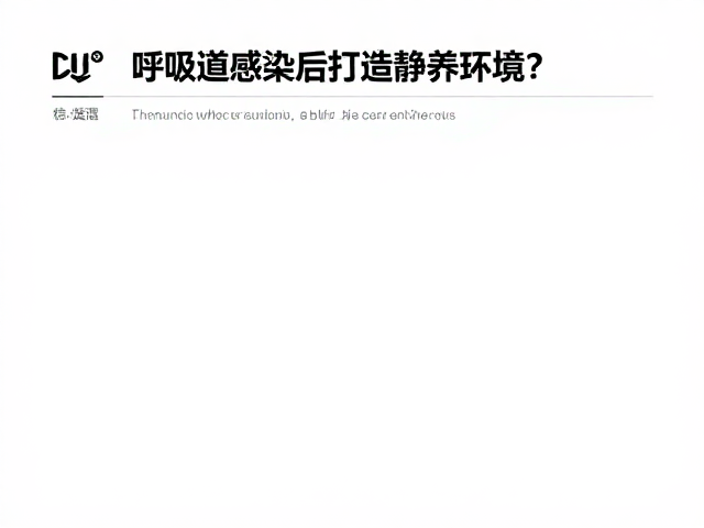 呼吸道感染后如何打造静养环境？定期清洁助快速康复