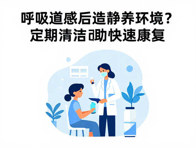 呼吸道感染后如何打造静养环境？定期清洁助快速康复