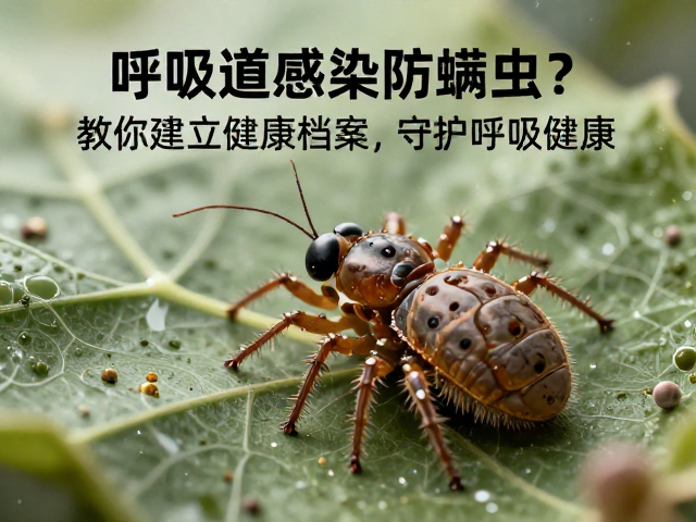 呼吸道感染防螨虫?教你建立健康档案,守护呼吸健康