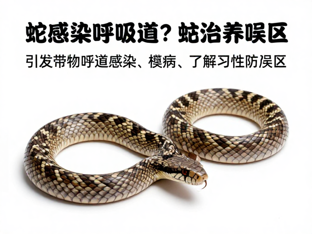 蛇感染呼吸道?温度不当致病,了解习性防误区