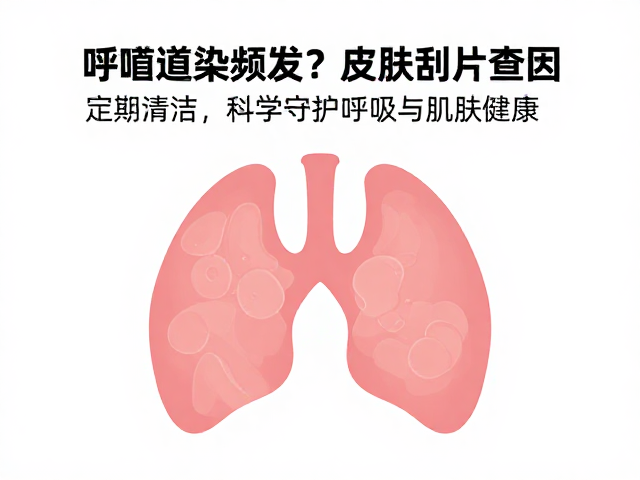 呼吸道感染频发?皮肤刮片查因,定期清洁,科学守护呼吸与肌肤健康