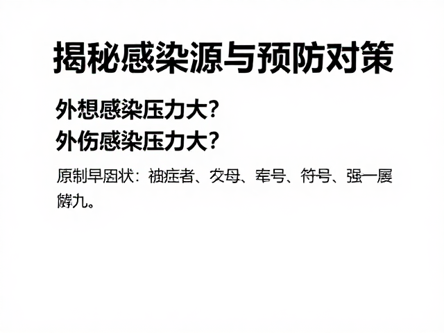 呼吸道感染、外伤感染压力大？揭秘感染源与预防对策